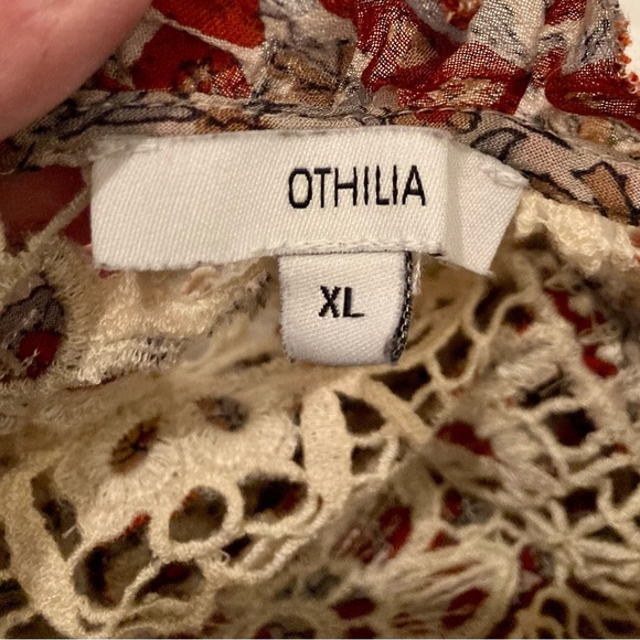 Boho Blouse Sz XL - Picture 6 of 6